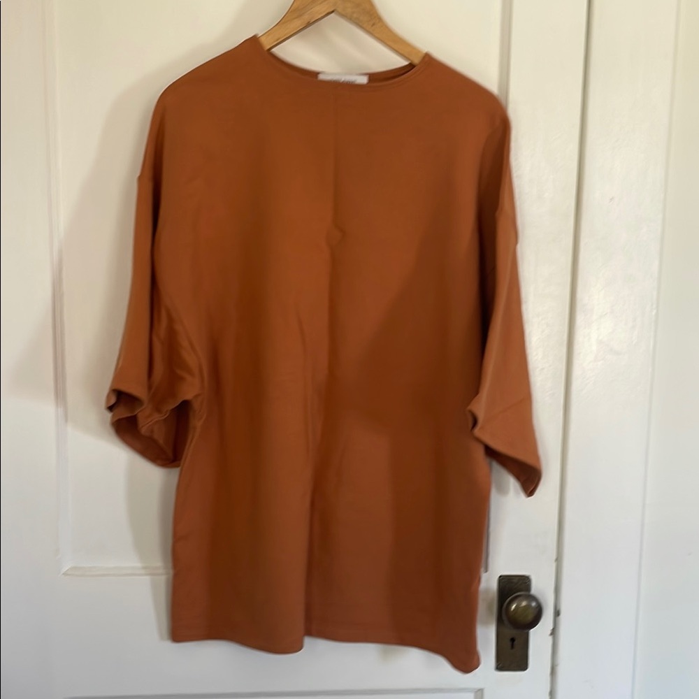JAMES STREET large casual terry cotton tshirt